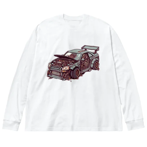 車シリーズ3 Big Long Sleeve T-Shirt