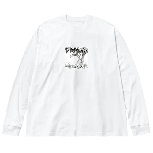 キリンの昼休み Big Long Sleeve T-Shirt