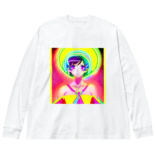 後光が差している★きゅぴきゅぴガール Big Long Sleeve T-Shirt