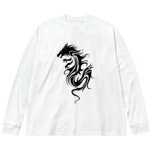 ダークドラゴン ビッグシルエットロングスリーブTシャツ