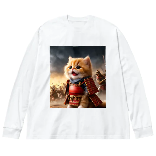 戦ねこ Big Long Sleeve T-Shirt