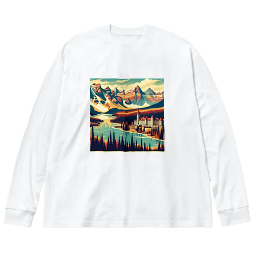 ザ カナダの自然 観光地 Big Long Sleeve T-Shirt