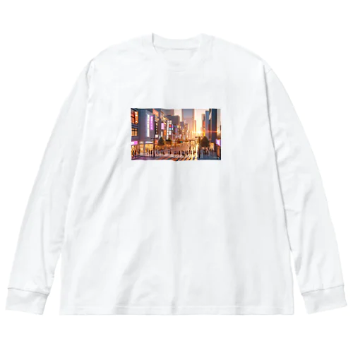 ホコ天 Big Long Sleeve T-Shirt