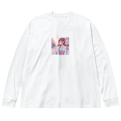 「あの人、まだかなあ？」 Big Long Sleeve T-Shirt