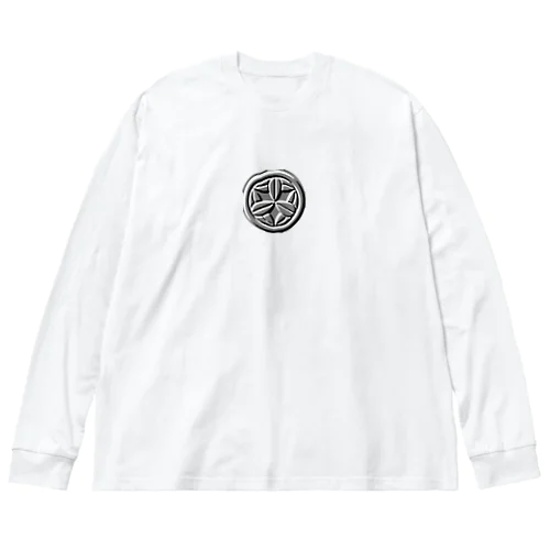 斎藤一家紋 Big Long Sleeve T-Shirt