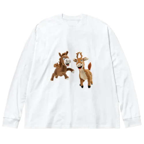 uma and shika Big Long Sleeve T-Shirt