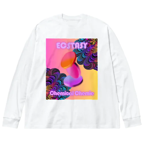 ECSTASY ビッグシルエットロングスリーブTシャツ