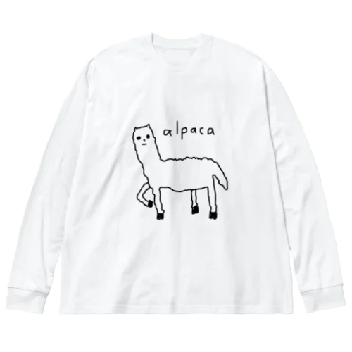 あるぱか Big Long Sleeve T-Shirt