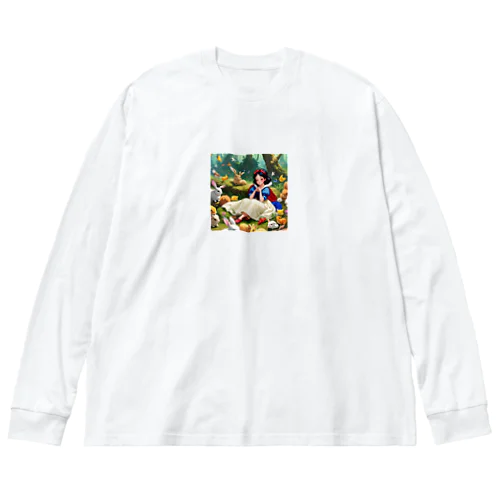 森の白雪姫 Big Long Sleeve T-Shirt