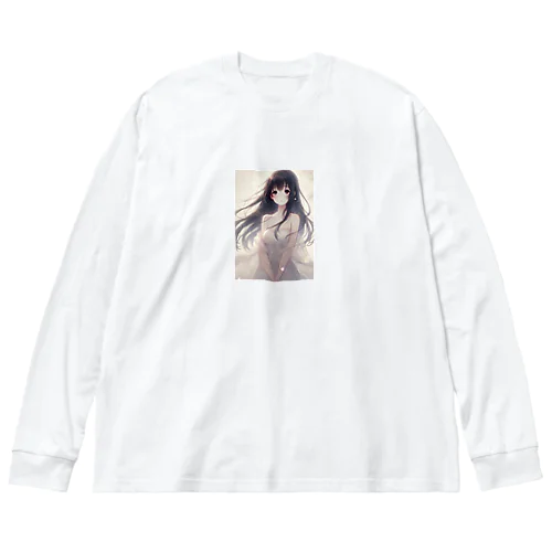 儚い少女 Big Long Sleeve T-Shirt