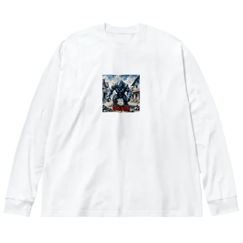 モンスターシリーズ（リアル）：Golem Big Long Sleeve T-Shirt