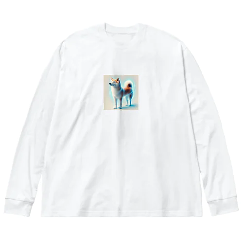 オーラ柴犬 Big Long Sleeve T-Shirt