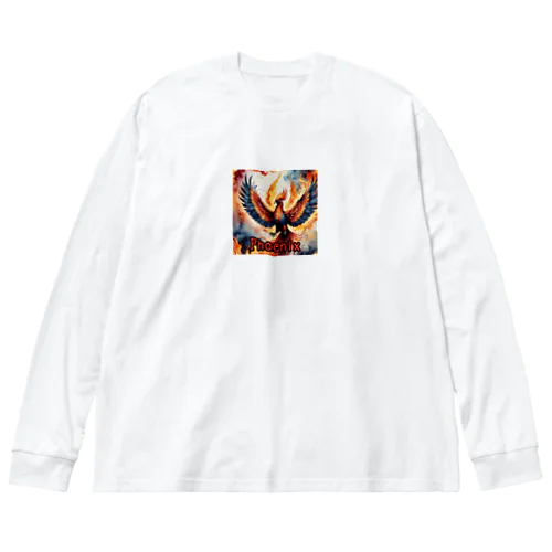 モンスターシリーズ（リアル）：Phoenix ビッグシルエットロングスリーブTシャツ