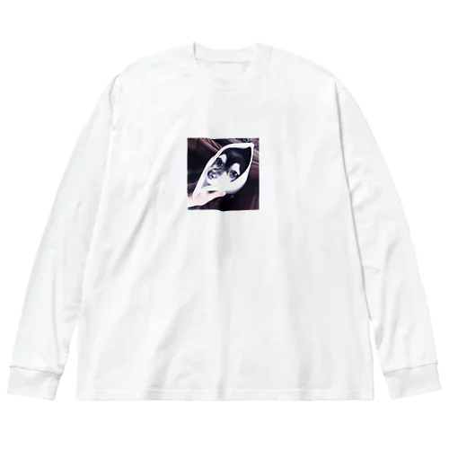 ブックに挟まれヌーイー Big Long Sleeve T-Shirt