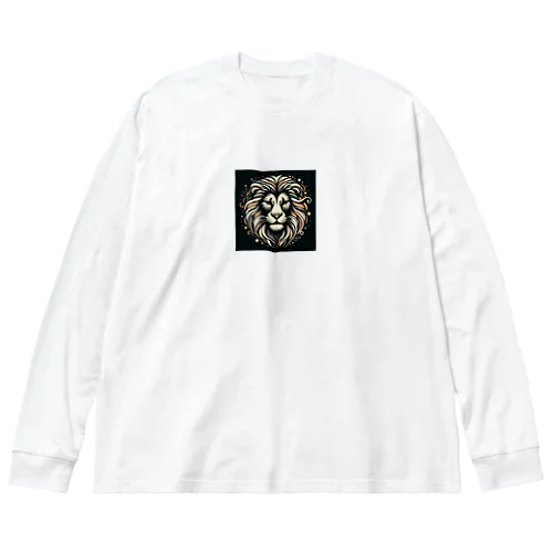 百獣の王ライオン Big Long Sleeve T-Shirt