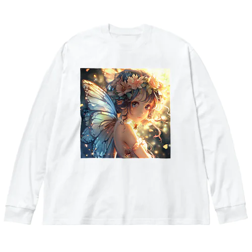 花の妖精　Tomoe bb 2712 Big Long Sleeve T-Shirt