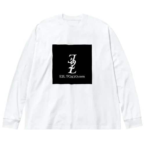 E2L公式グッズ（ブラックパッチ） ビッグシルエットロングスリーブTシャツ