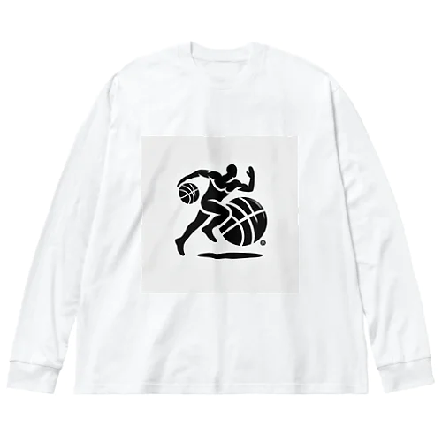 バスケットマン Big Long Sleeve T-Shirt