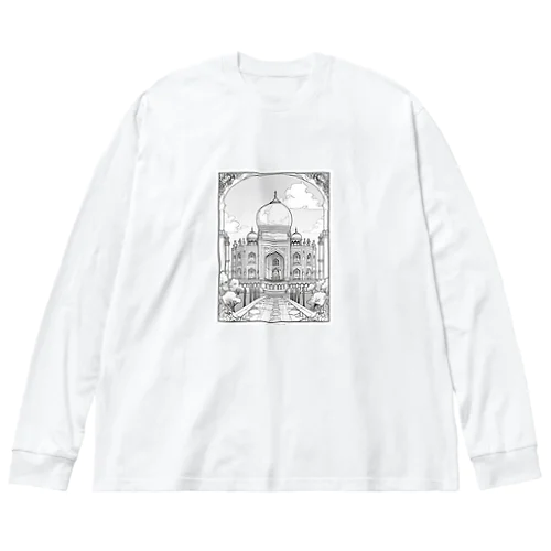 宮殿 Big Long Sleeve T-Shirt