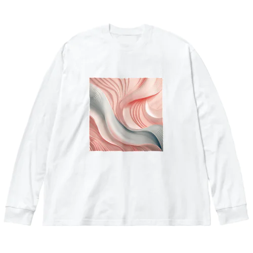 流動する美 Big Long Sleeve T-Shirt