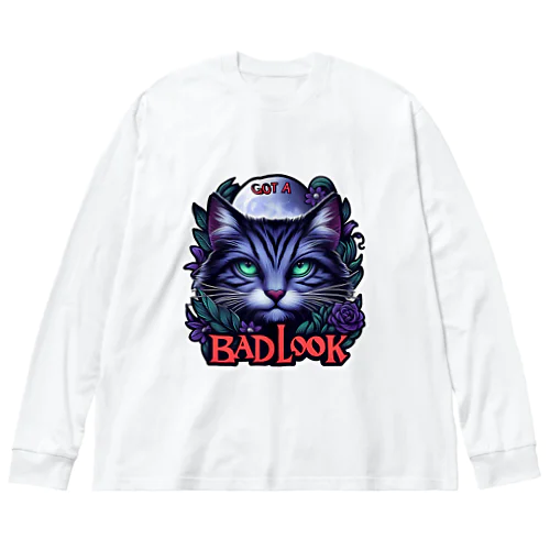 猫悪い子 Big Long Sleeve T-Shirt