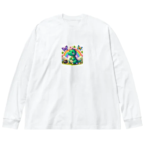 恐竜くん Big Long Sleeve T-Shirt