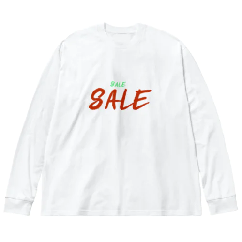 sale ビッグシルエットロングスリーブTシャツ