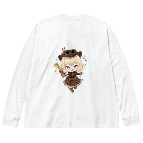 NO MAGIC RELIC HUNTER #セレニウム ちゃんお祝い Big Long Sleeve T-Shirt