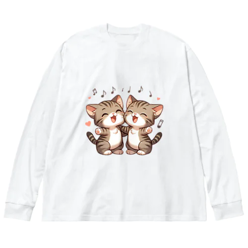 ねこコーラス 10 Big Long Sleeve T-Shirt