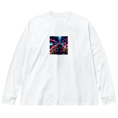 世界の名所　チャルマ Big Long Sleeve T-Shirt