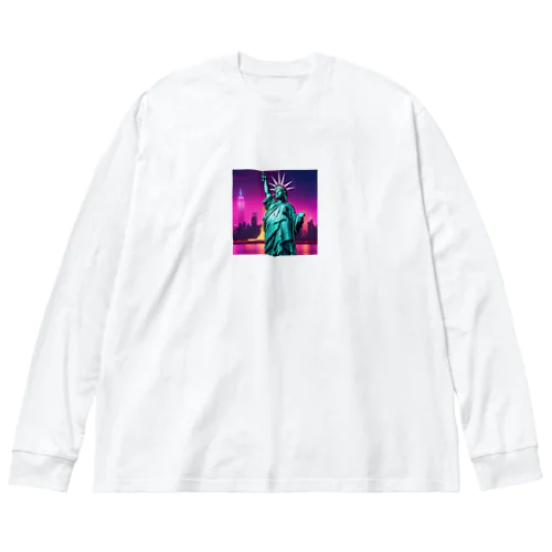 自由の女神 Big Long Sleeve T-Shirt