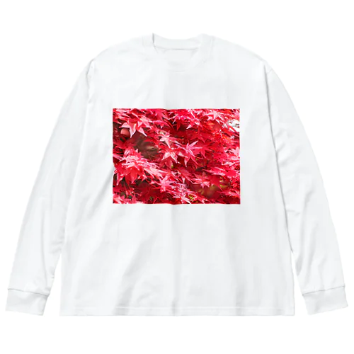 鮮やかなもみじ Big Long Sleeve T-Shirt