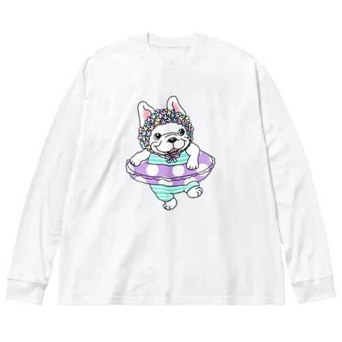 わーい、夏だよー！のフレブルちゃん。 Big Long Sleeve T-Shirt