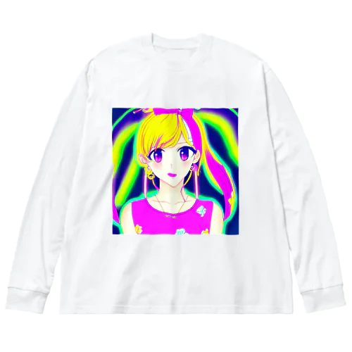 きゅぴきゅぴ★金髪アイドル Big Long Sleeve T-Shirt