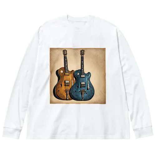 ヴィンテージギター Big Long Sleeve T-Shirt