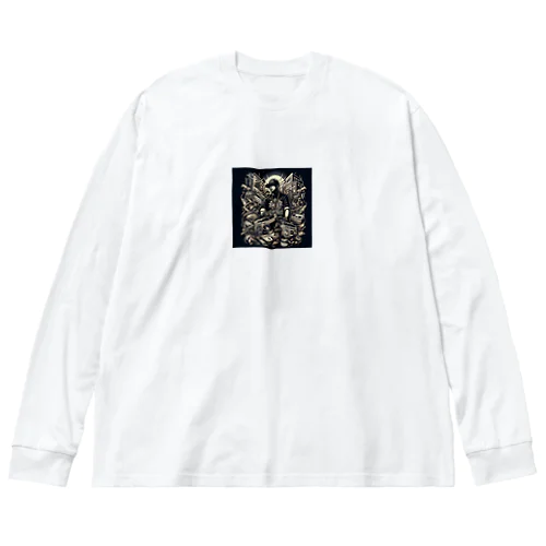 HIPHOPカルチャー Big Long Sleeve T-Shirt