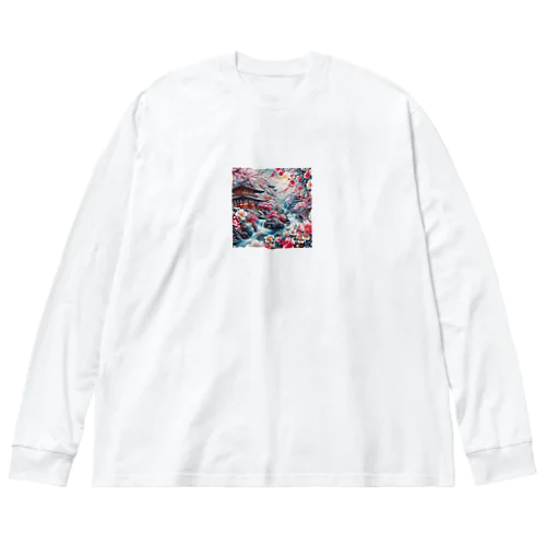 桃源郷 Big Long Sleeve T-Shirt