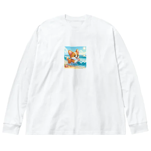 サニーショアーズ・コーギー・ディライト Big Long Sleeve T-Shirt