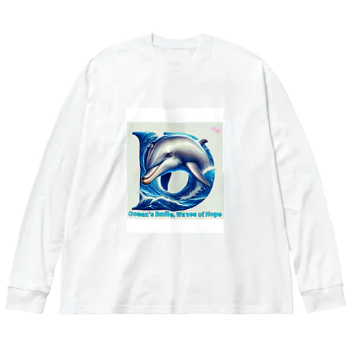 Ocean's Smile, Waves of Hope ビッグシルエットロングスリーブTシャツ