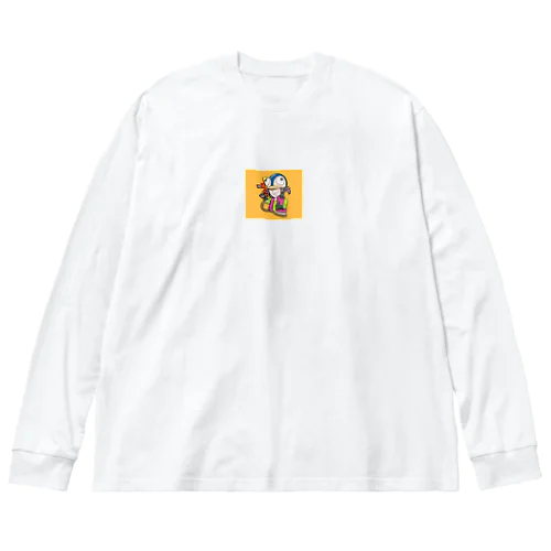 うれぴーまん、 Big Long Sleeve T-Shirt