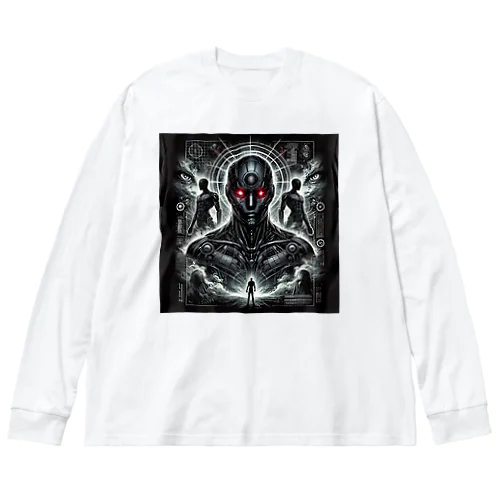 AI-ダーク- Big Long Sleeve T-Shirt