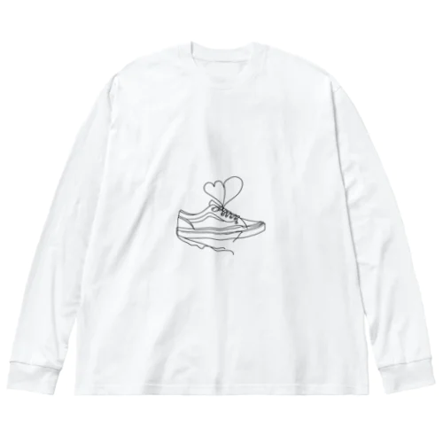 sneakers①　 ビッグシルエットロングスリーブTシャツ