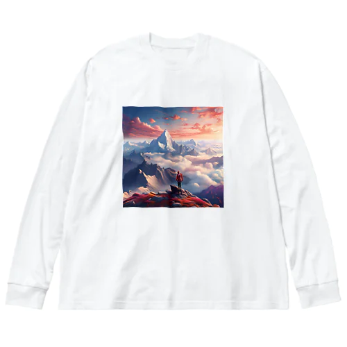 雲海 ビッグシルエットロングスリーブTシャツ