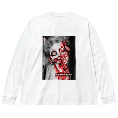 a.k.HORROR CHILD ビッグシルエットロングスリーブTシャツ