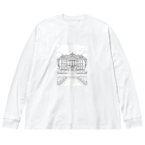 世界の宮殿 ビッグシルエットロングスリーブTシャツ