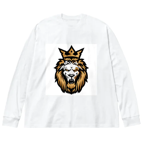 王者ライオン Big Long Sleeve T-Shirt