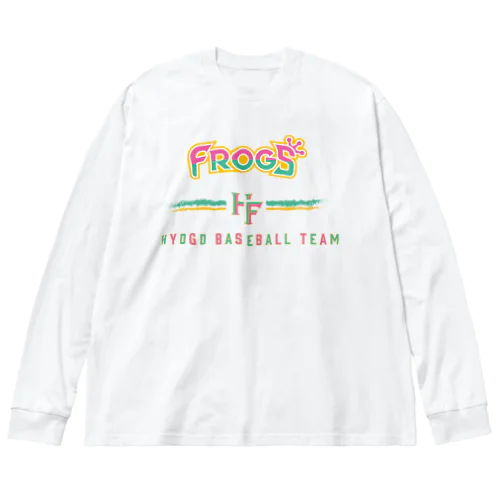 トロピカルフロッグスサマー Big Long Sleeve T-Shirt