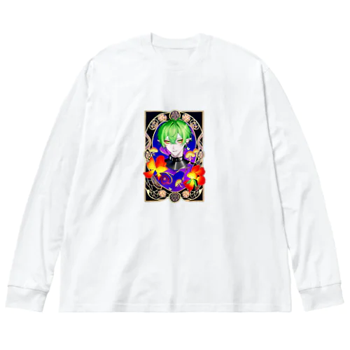 ミステリアスな悪魔 Big Long Sleeve T-Shirt