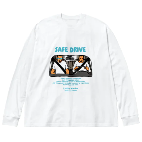 安全運転（B） Big Long Sleeve T-Shirt