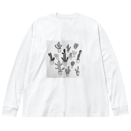 サボテン Big Long Sleeve T-Shirt